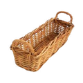 Kubu Natural Wicker Bread and Baguette Basket — Long Serving Basket | Nithya Boutique