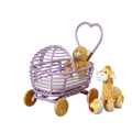 Castle Rattan Doll Pram