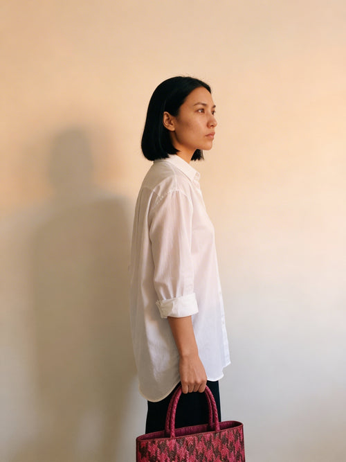 Hand Painted Day Bag