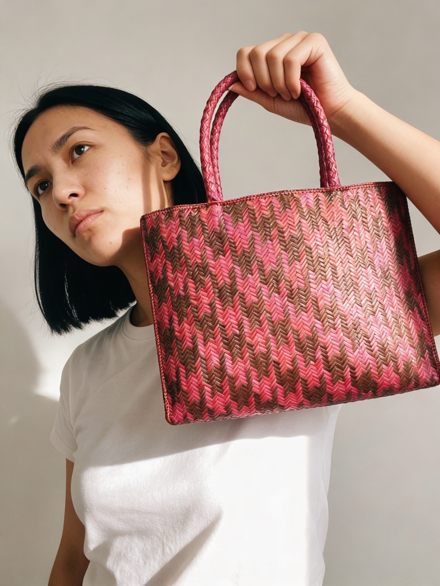 Hand Painted Day Bag