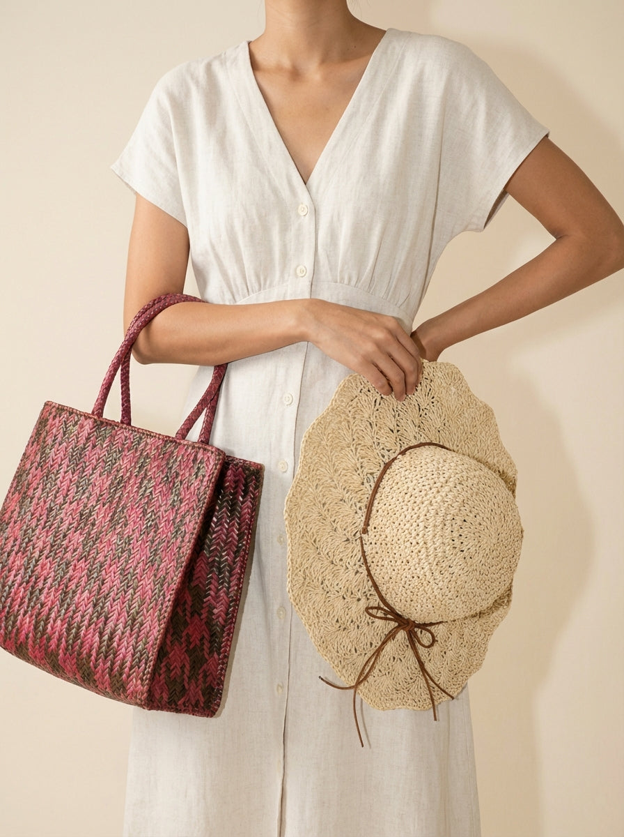 Hand Painted Day Bag